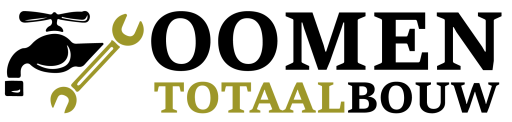 Het logo van Oomen Totaalbouw, uw loodgieter voor in Waalwijk